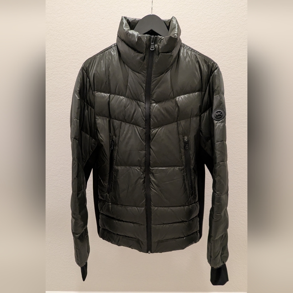 Michael Kors Men's Olive Down Ski Jacket